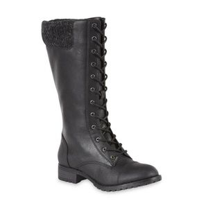 Bongo Women's Angie Boots Lace-up Zip 7, 8 NEW
